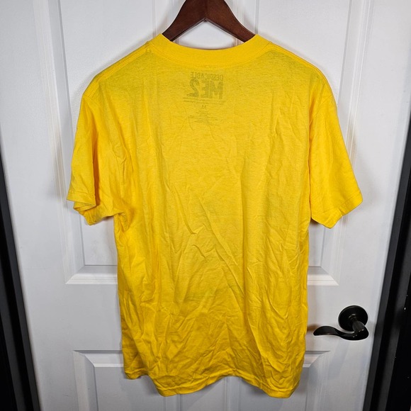 Despicable Me 2 Minion T-Shirt Size Medium Yellow EUC - Picture 2 of 3